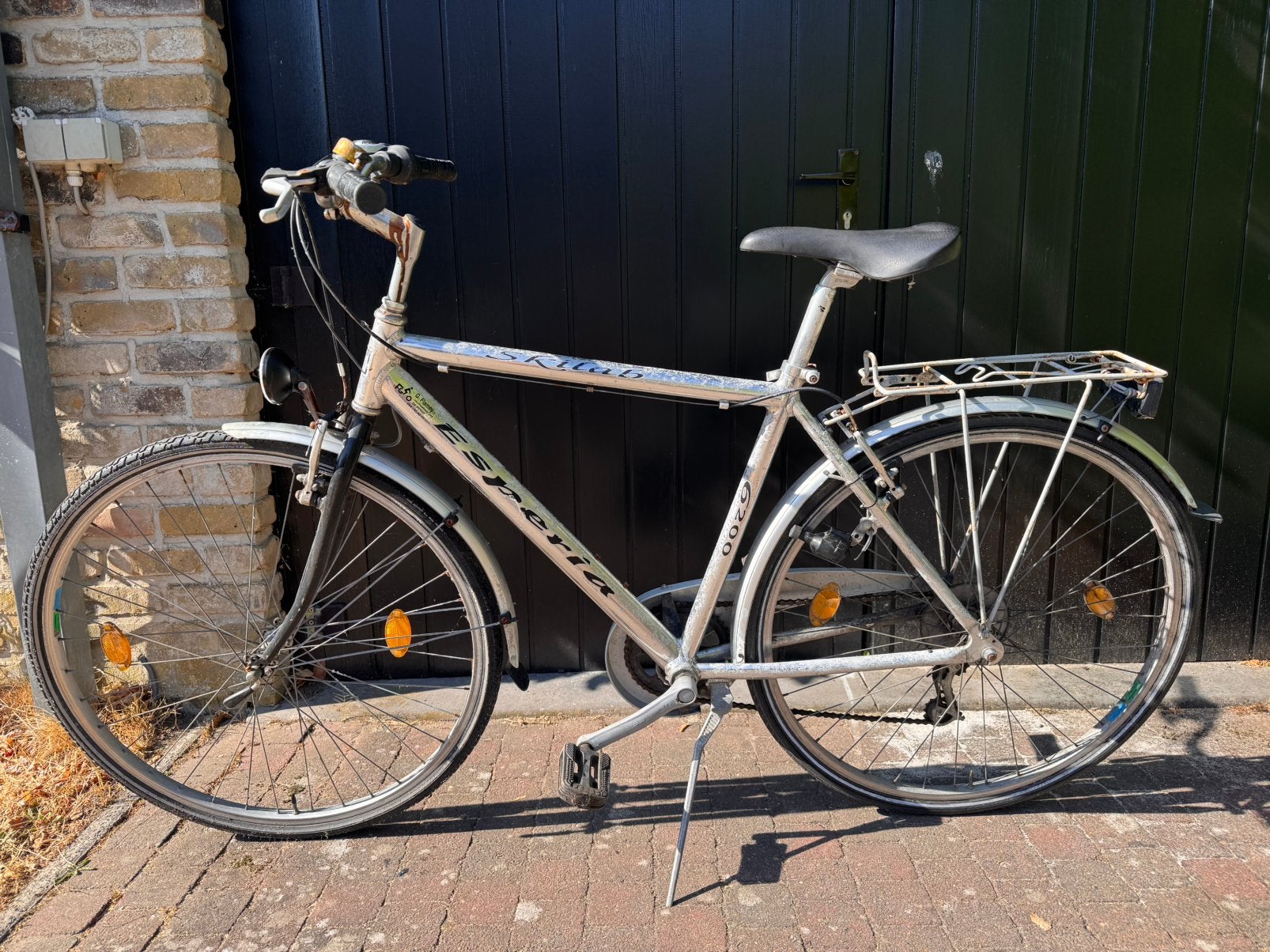 Herenfiets volledig afgesteld, in orde en rijklaar, Fietsen en Brommers, Ophalen, Zo goed als nieuw