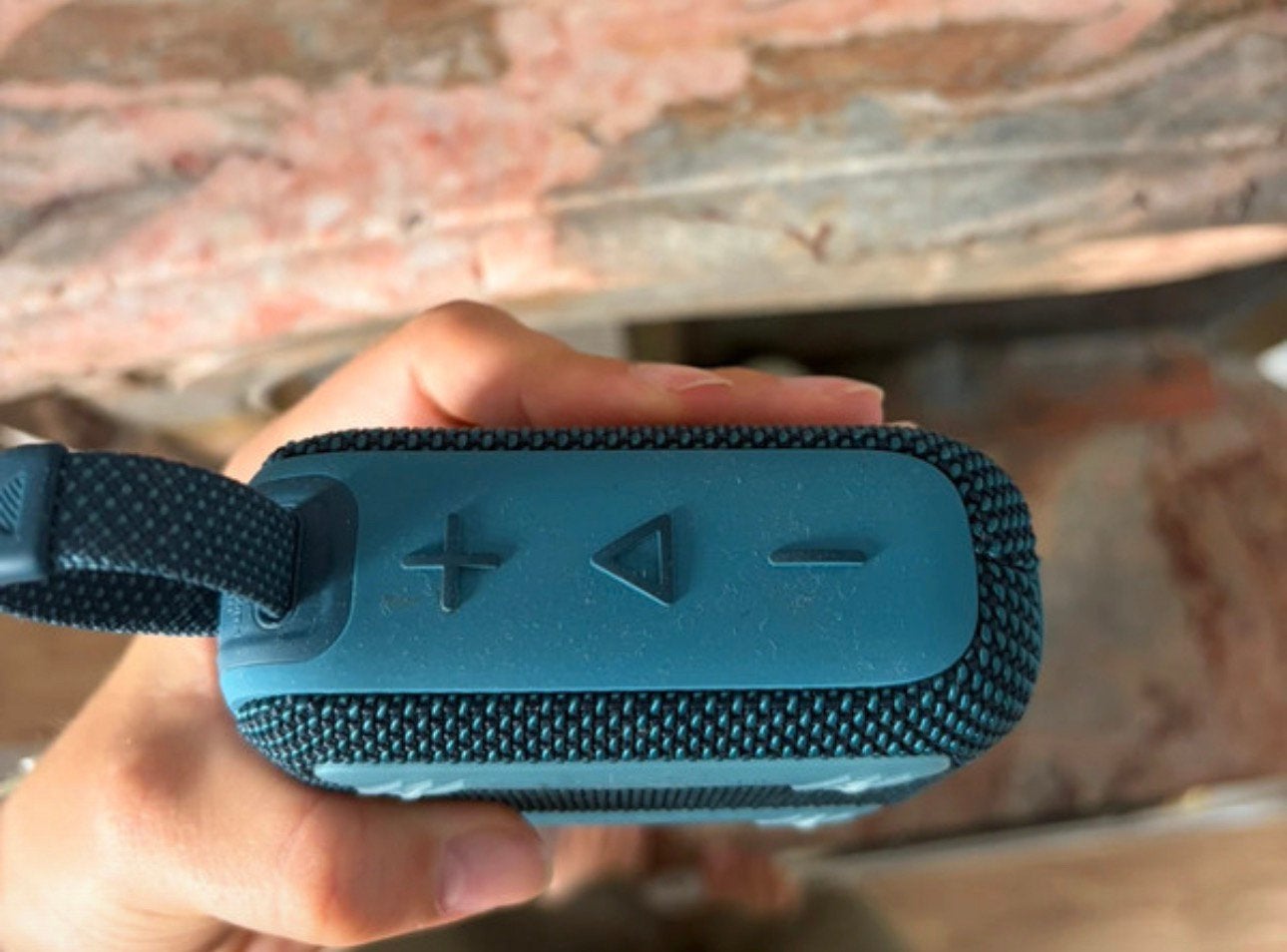 Jbl GO 4 draagbare bleutooth speaker -blauw, Bluetooth, Ophalen of Verzenden, Zo goed als nieuw, JBL
