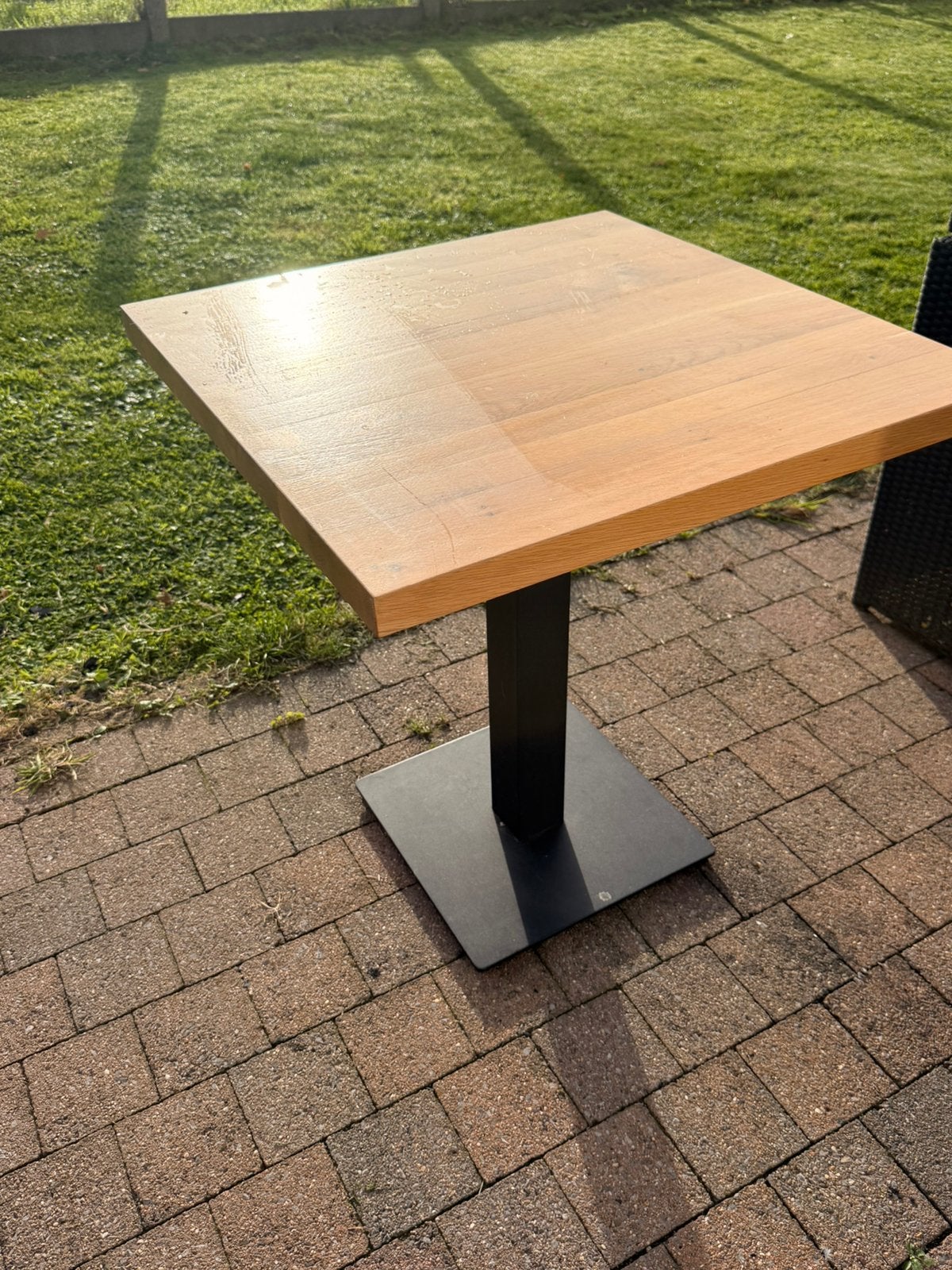 3 stevige horeca tafels. 70X70, Ophalen