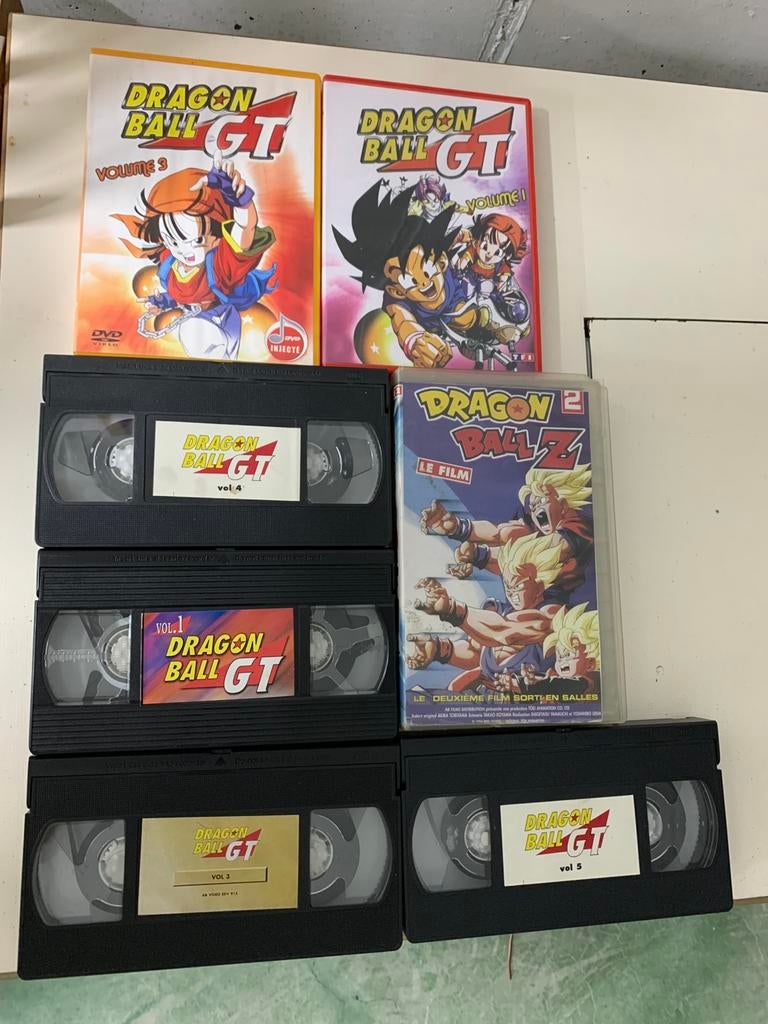 Dragon ball GT dvd et cassettes, CD & DVD, Enlèvement, Utilisé
