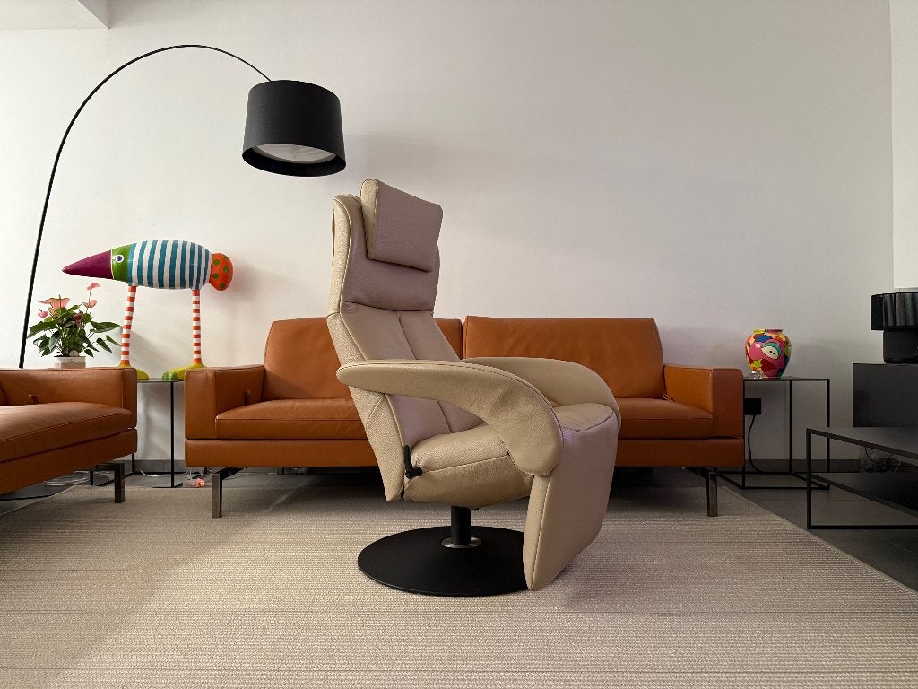 Jori Symphony Mono-Move (Showroommodel, Medi), Huis en Inrichting, Fauteuils, Ophalen of Verzenden, Zo goed als nieuw, Leer, Leolux knoll benz vitra stressless minotti fritz hansen italia