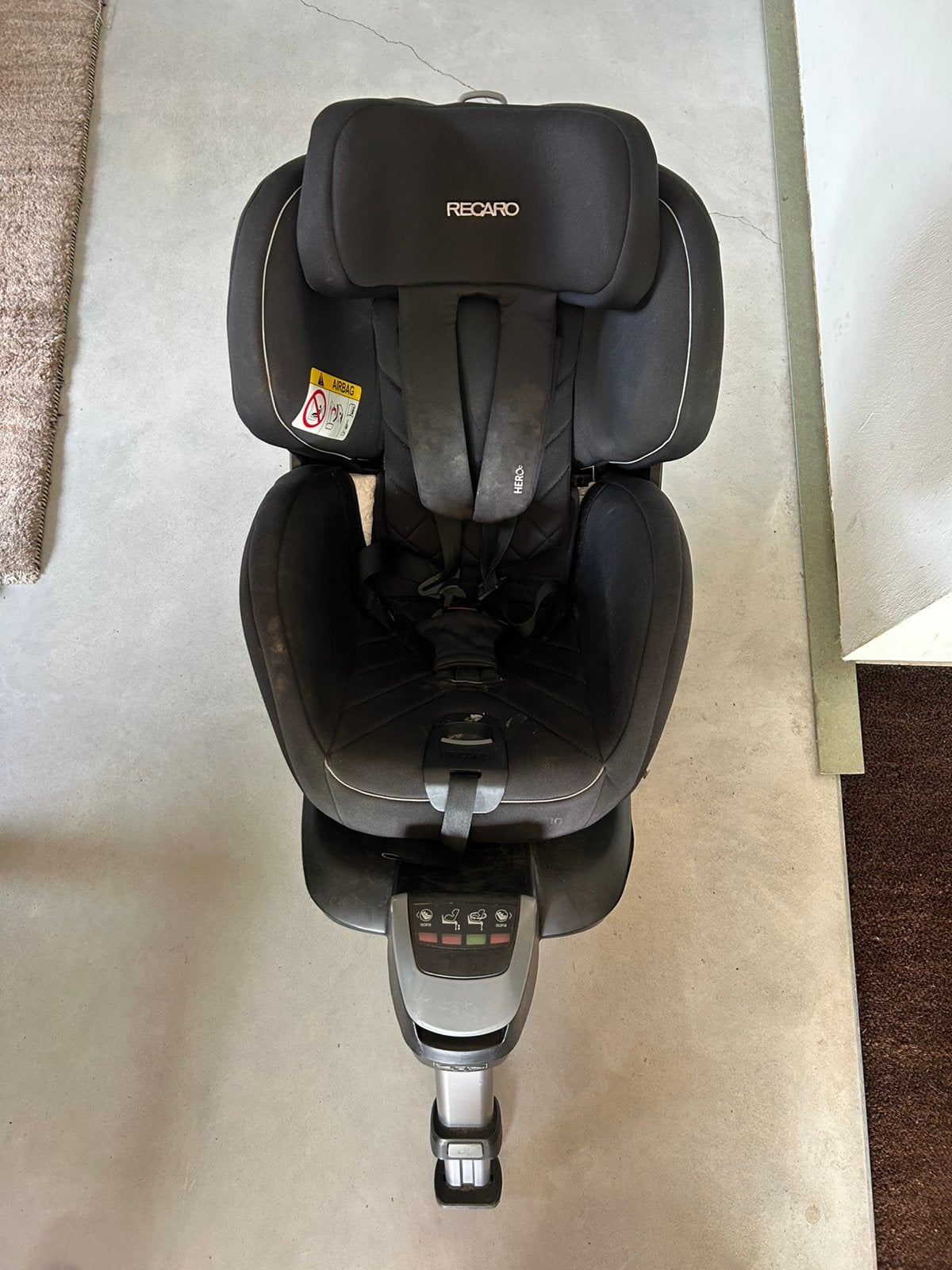 Recaro Hero draaibare autostoel, Kinderen en Baby's, Autostoeltjes, Ophalen, Gebruikt, Overige merken, Isofix