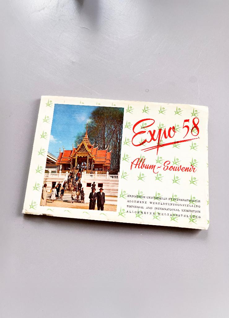 Origineel en authentiek souvenir-fotoboekje van de Expo 58., Gebruikt, Foto, Ophalen of Verzenden, 1940 tot 1960