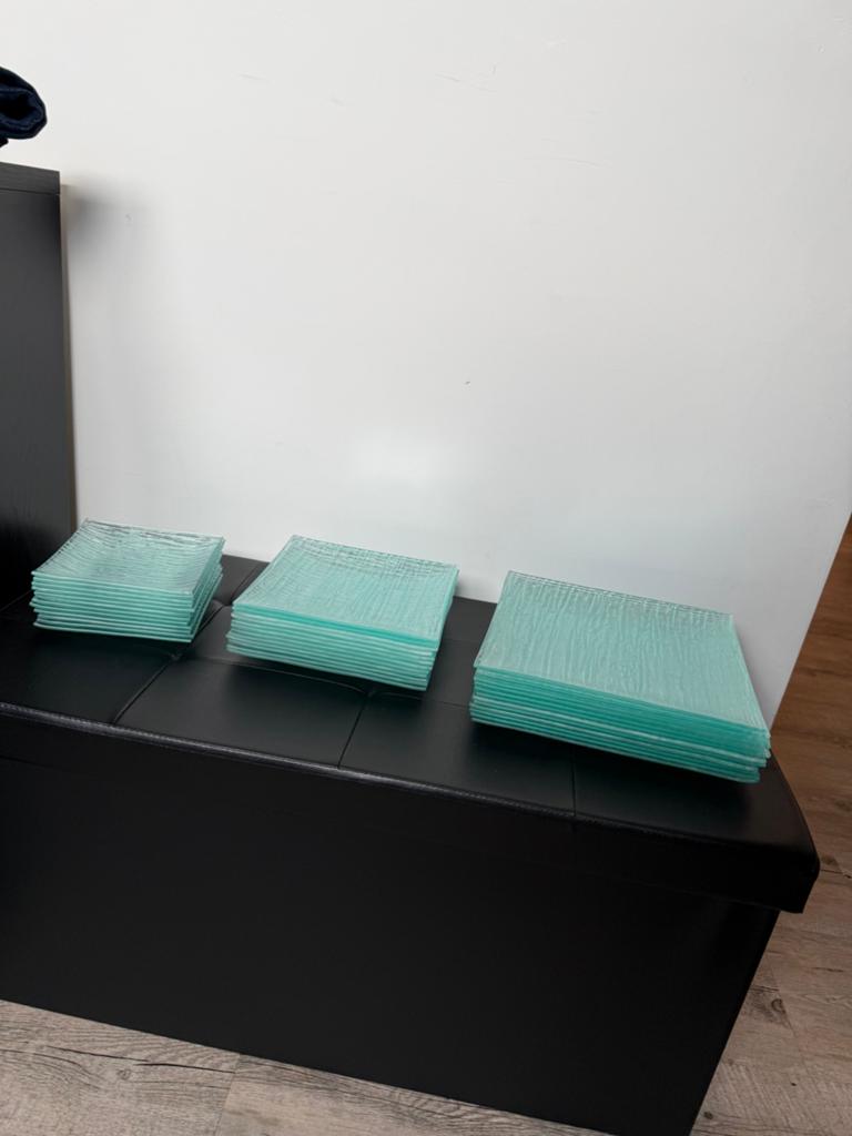 Assiettes carré, Huis en Inrichting, Keuken | Servies, Ophalen, Zo goed als nieuw