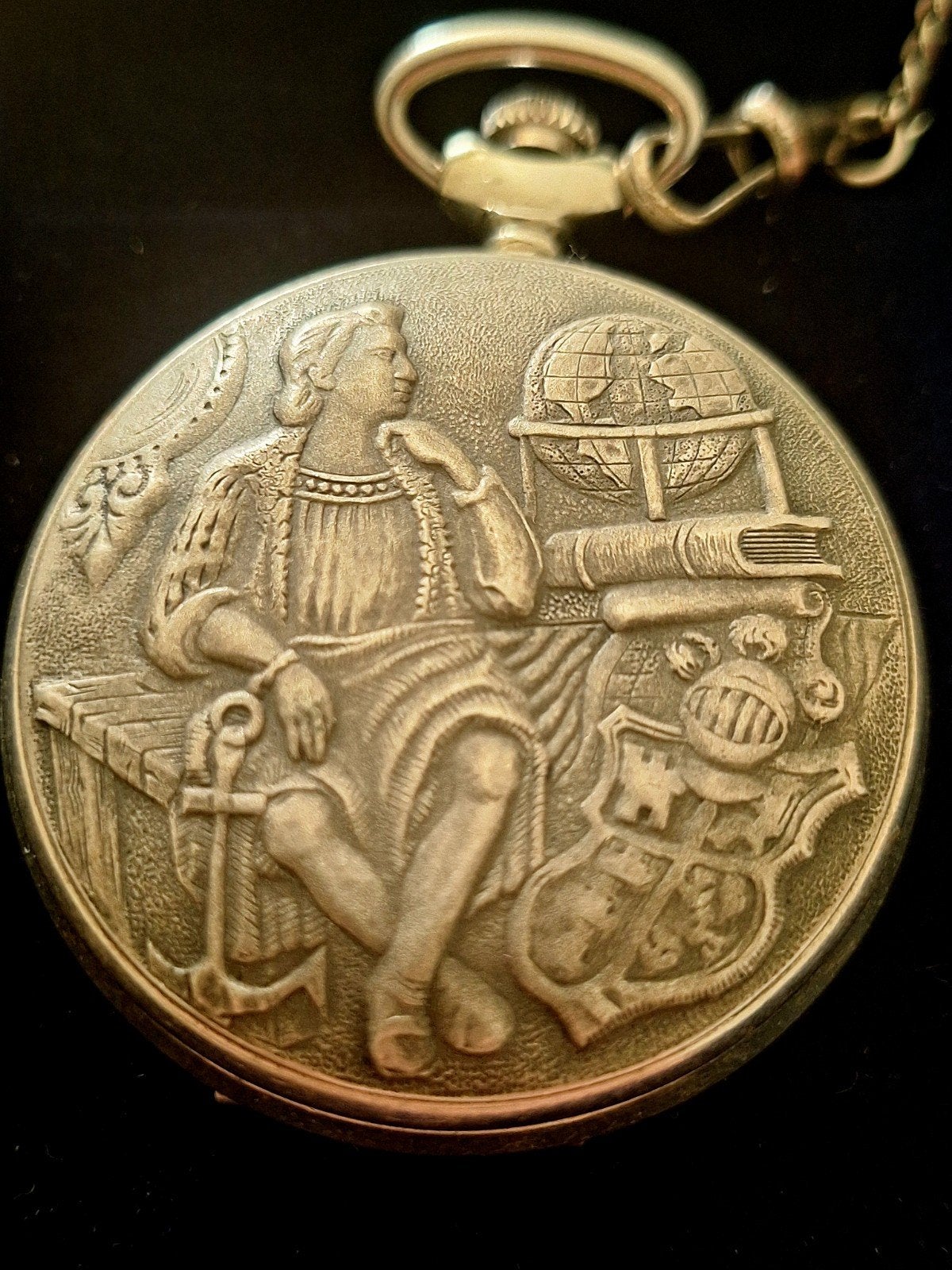 montre gousset mecanique Russe Moinija fonctione parfaitemen, Bijoux, Sacs & Beauté, Enlèvement ou Envoi, Comme neuf, Montre de poche