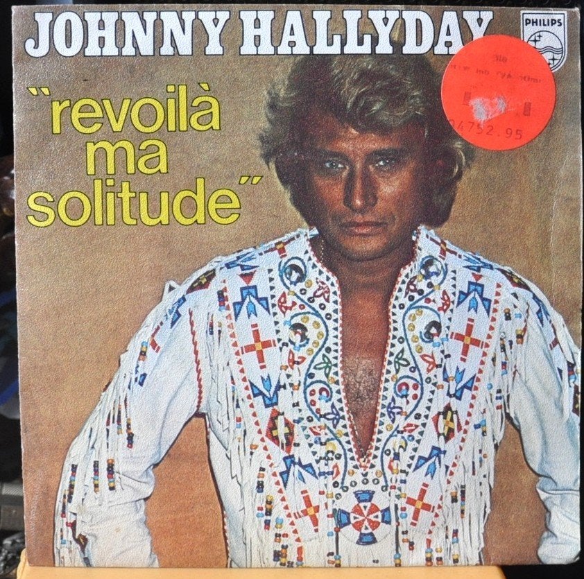 vinyl 45 tours johnny hallyday (x20383), Enlèvement ou Envoi, Utilisé