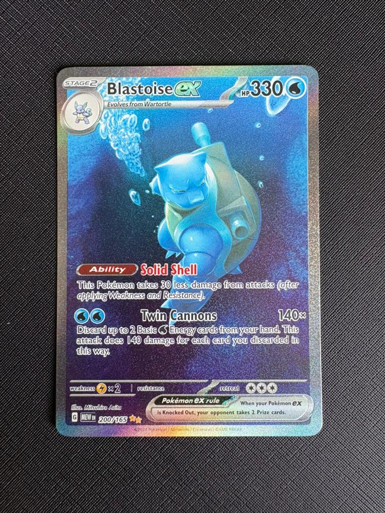 Blastoise 151, Ophalen, Zo goed als nieuw