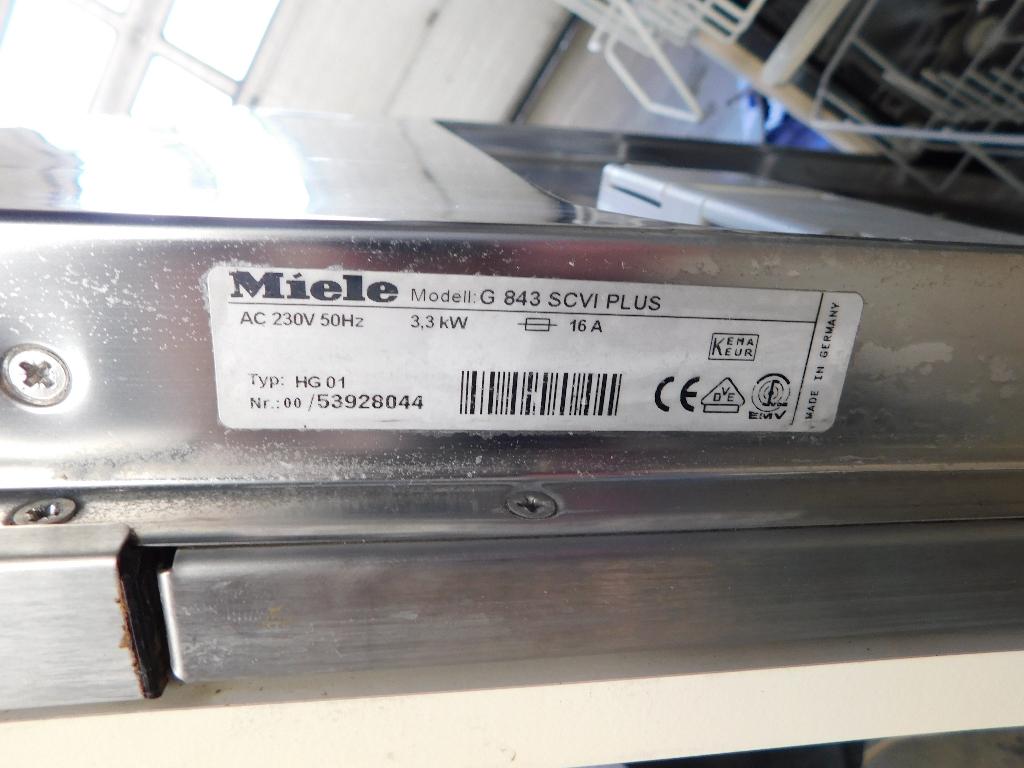 vaatwasmachine Miele G843 SCVI plus, Elektronische apparatuur, Vaatwasmachines, Ophalen, Niet werkend, Inbouw