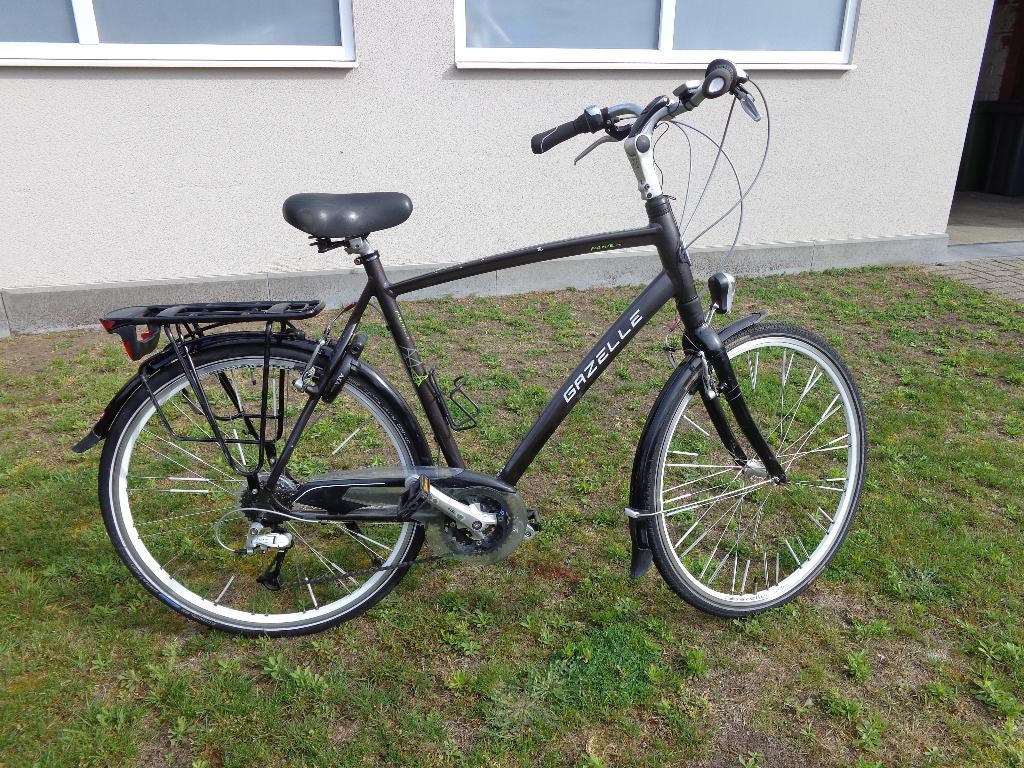 zgan alu herenfiets GAZELLE FUENTE  maat 61, Fietsen en Brommers, Ophalen, Velgrem, Versnellingen, Zo goed als nieuw