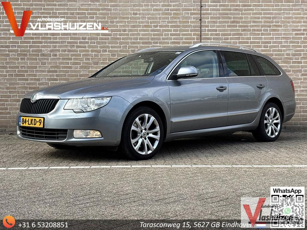 Skoda Superb Combi 1.8 TSI Ambition Business Line | Climate, Bedrijf, Grijs, Parkeersensor, 171 g/km