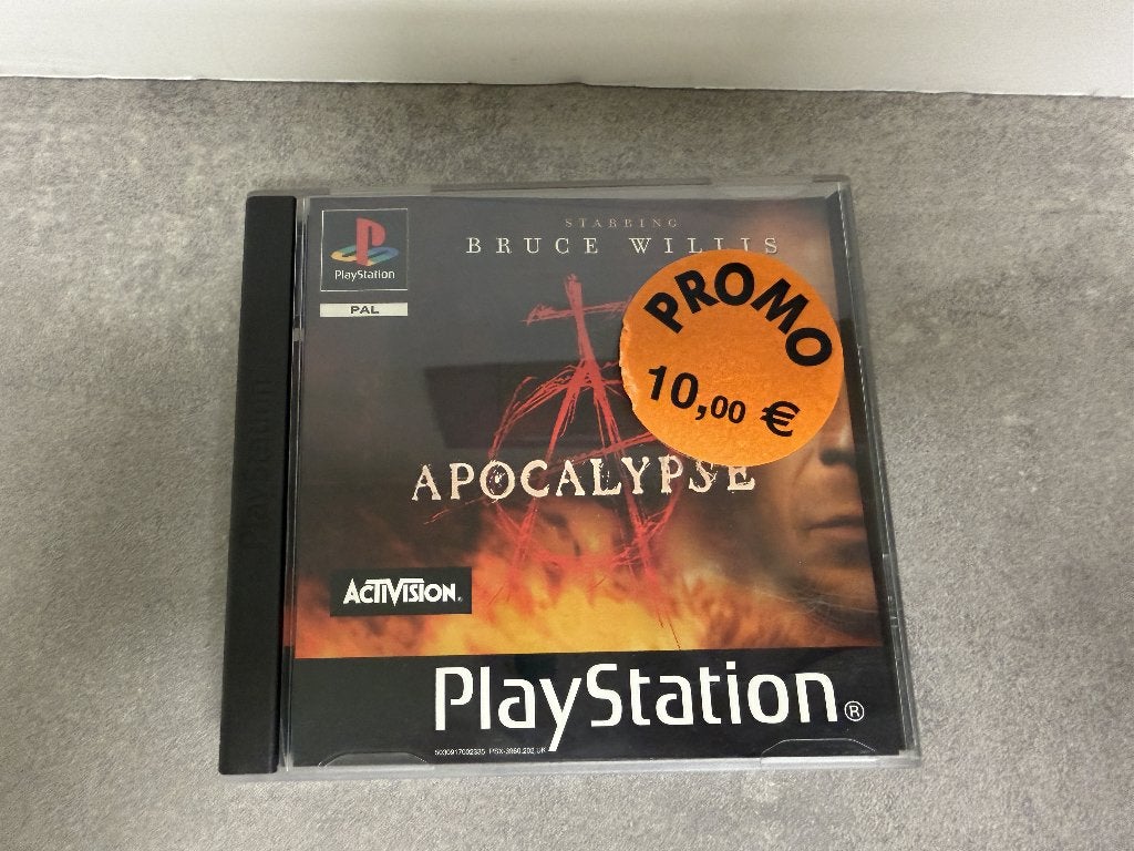 Apocalypse PS1 game (PAL), Avontuur en Actie, Gebruikt, Verzenden, 1 speler
