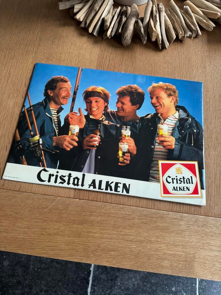 Reclame Cristal Alken, Verzamelen, Ophalen, Zo goed als nieuw