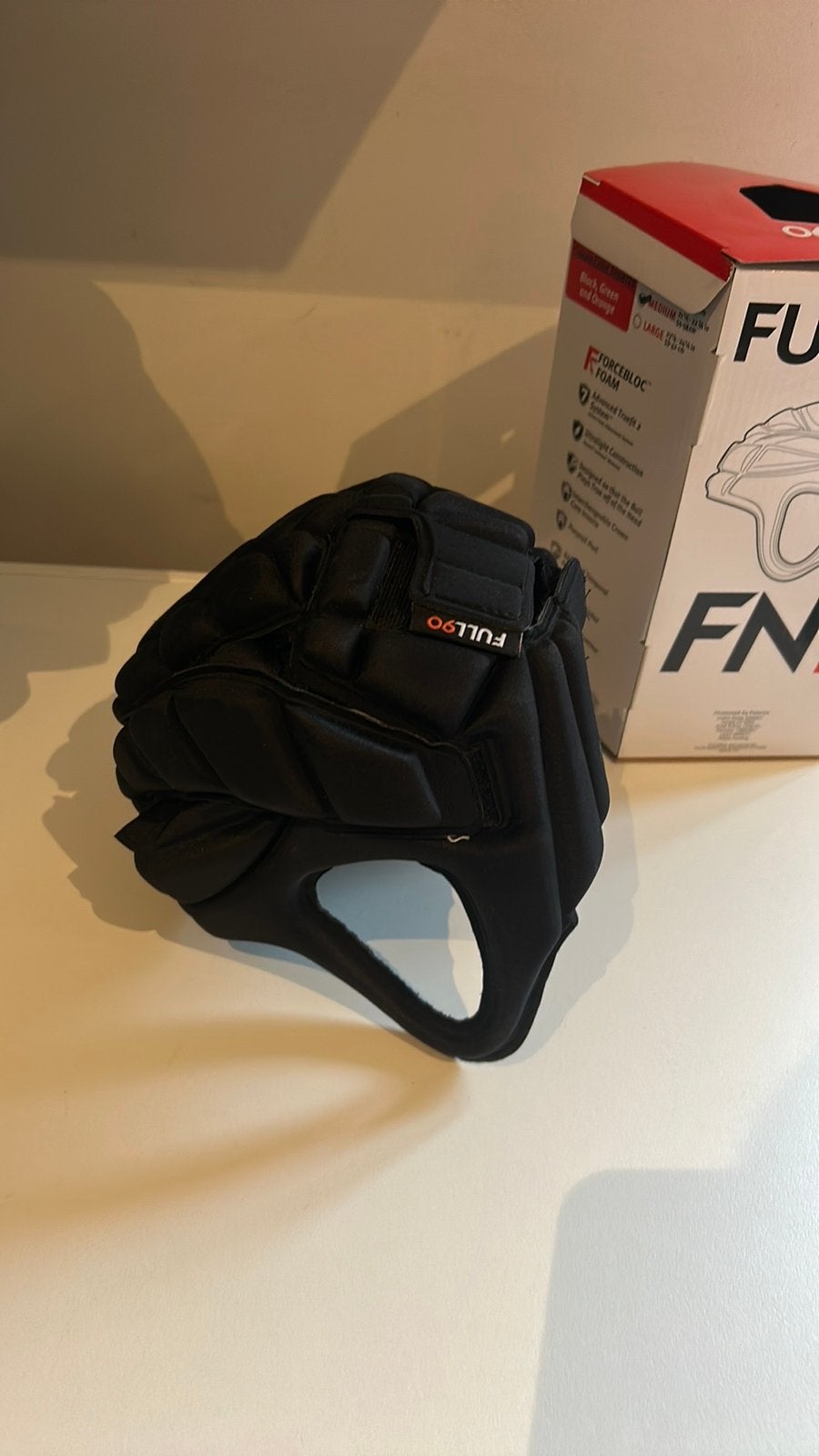 Casque de gardien de but Full 90 FN1 (taille 54-58 cm), Sports & Fitness, Football, Neuf, Autres types, Taille L, Enlèvement