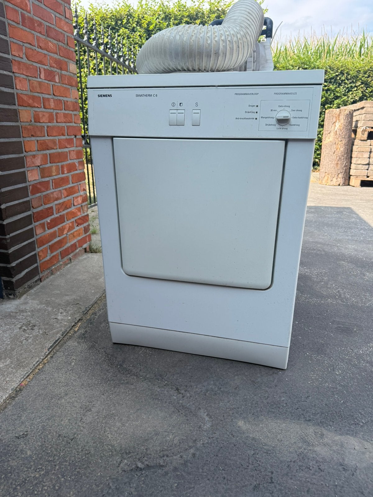 Droogkast siemens, Elektronische apparatuur, Droogkasten, Ophalen, Gebruikt, Luchtafvoer, 8 tot 10 kg