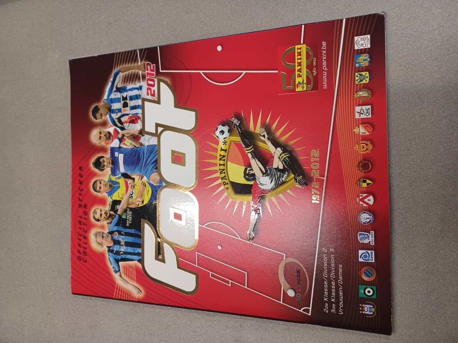 Panini Football Belgium 2012 complet, Enlèvement ou Envoi