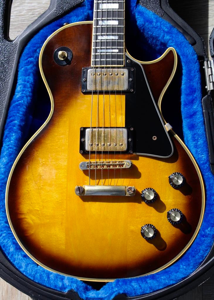 1976 Gibson Les Paul Custom - Tabacco Burst, Musique & Instruments, Enlèvement, Utilisé, Solid body, Gibson