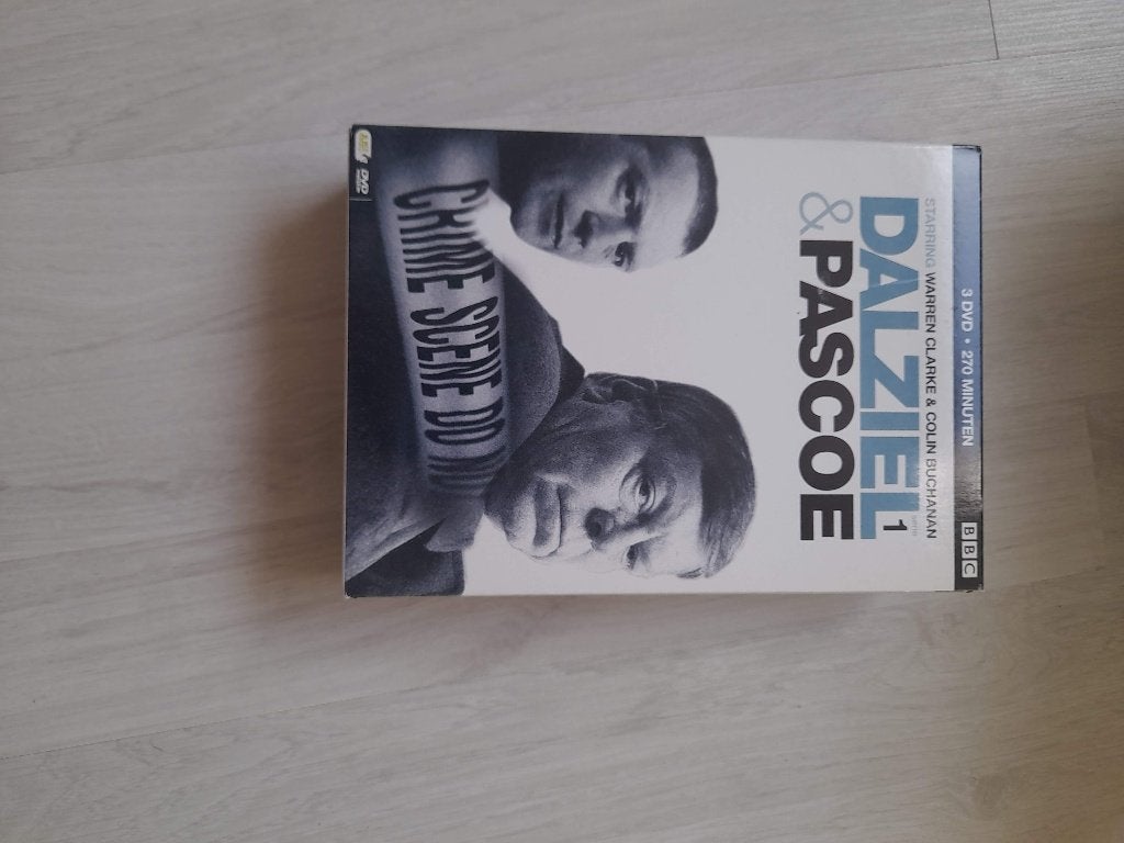 DVD box Dalziel & Pascoe Seizoen 1, Cd's en Dvd's, Engels, Seizoen 1, Misdaad, Nederlands