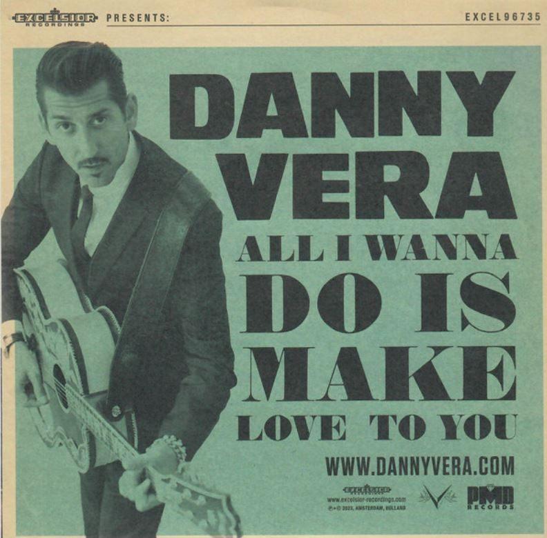 DANNY VERA - ALL I WANNA DO IS MAKE LOVE TO YOU - GOLD VINYL, 7 inch, 2020 tot heden, Ophalen of Verzenden, Limited edition