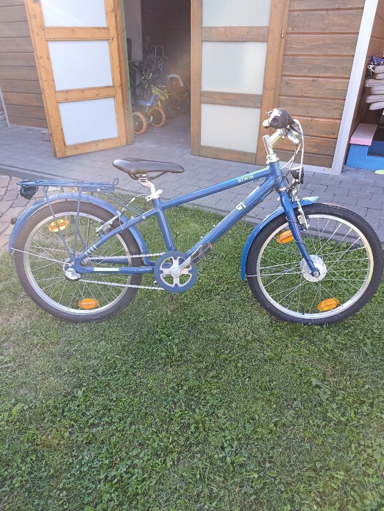 Kinderfiets, Fietsen en Brommers, Ophalen, Velgrem, B,twin, Zo goed als nieuw