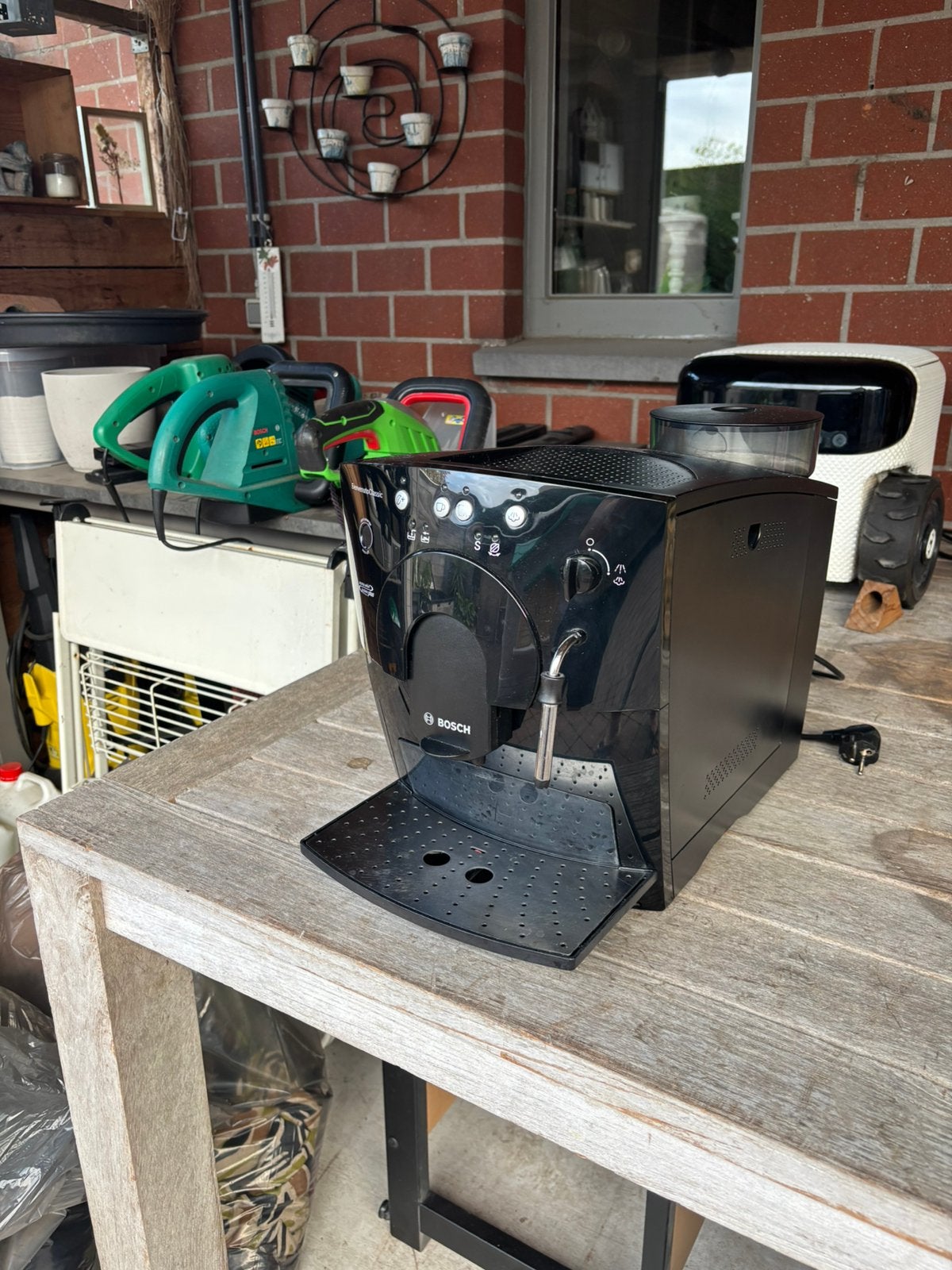 Koffie machine met koffiebonen, Elektronische apparatuur, Ophalen, Zo goed als nieuw, Koffiemachine, Koffiebonen