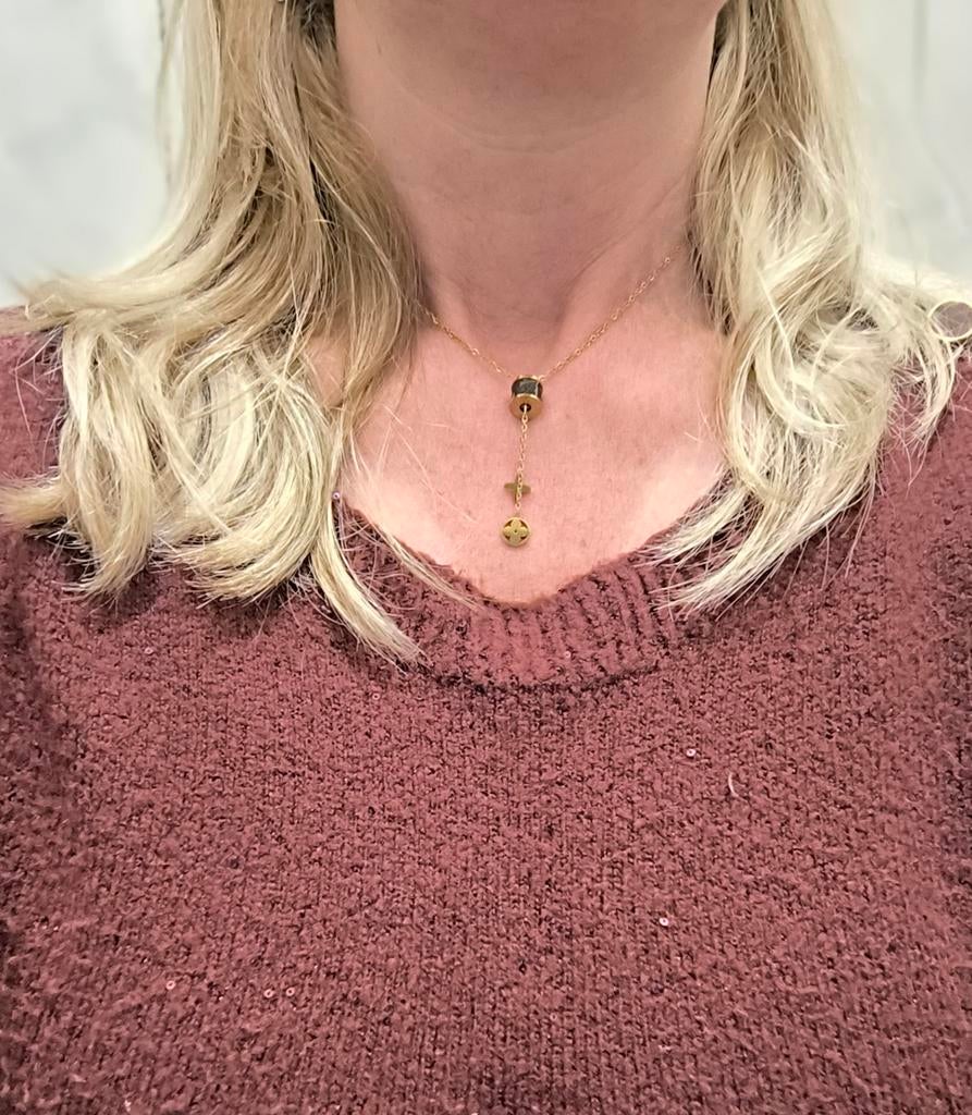 Jolie collier en acier inoxydable neuve, Handtassen en Accessoires, Staal