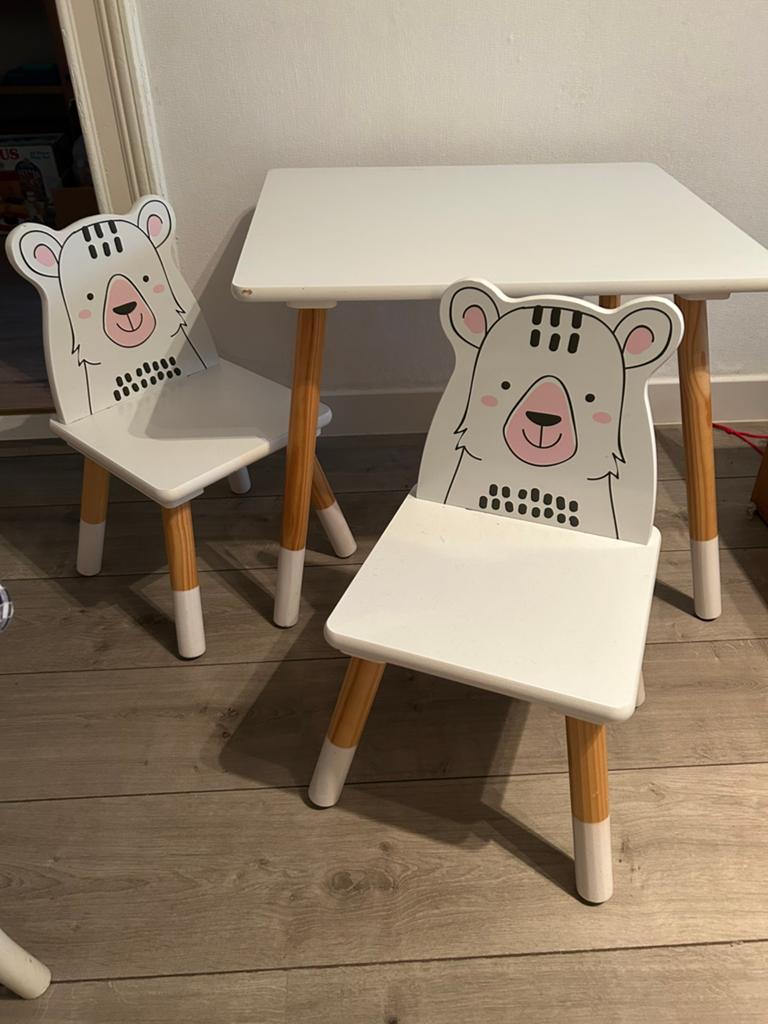 Kids set, Kinderen en Baby's, Kinderkamer | Tafels en Stoelen, Ophalen, Zo goed als nieuw