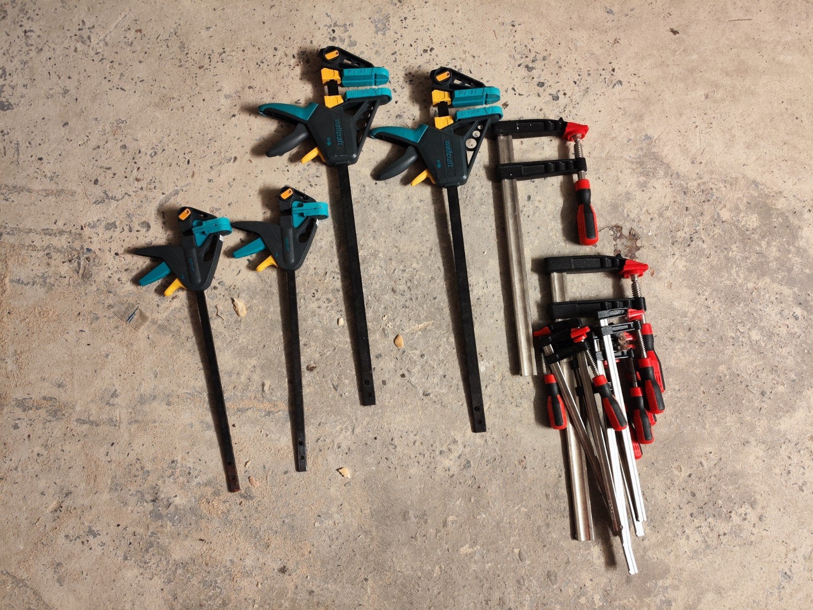 Lot de serres joints différentes tailles, Enlèvement, Utilisé, Jeu d'outils, Autres marques
