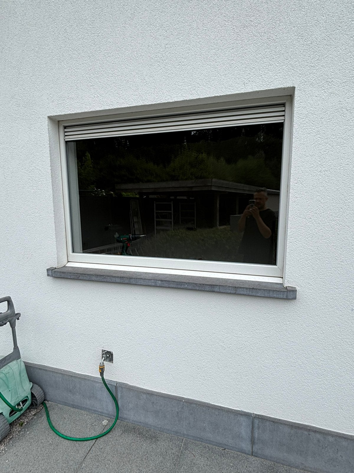 3 dorpels in blauwe hardsteen, Doe-het-zelf en Bouw, Overige Doe-Het-Zelf en Bouw, Ophalen, Gebruikt