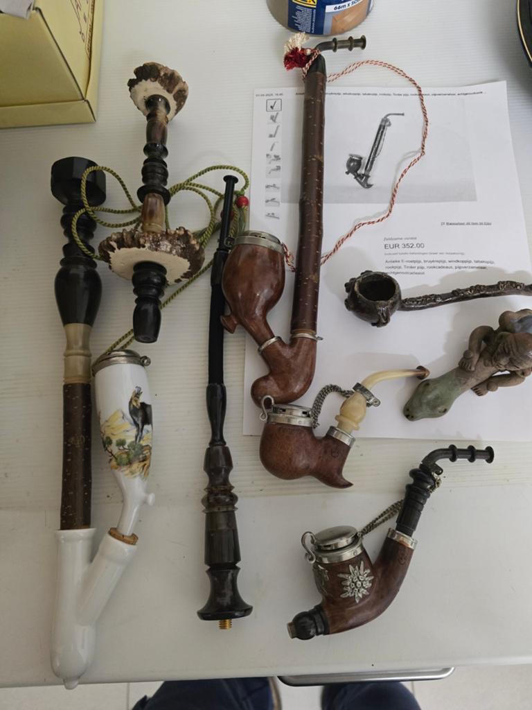 Antiek pijpen, Verzamelen, Ophalen