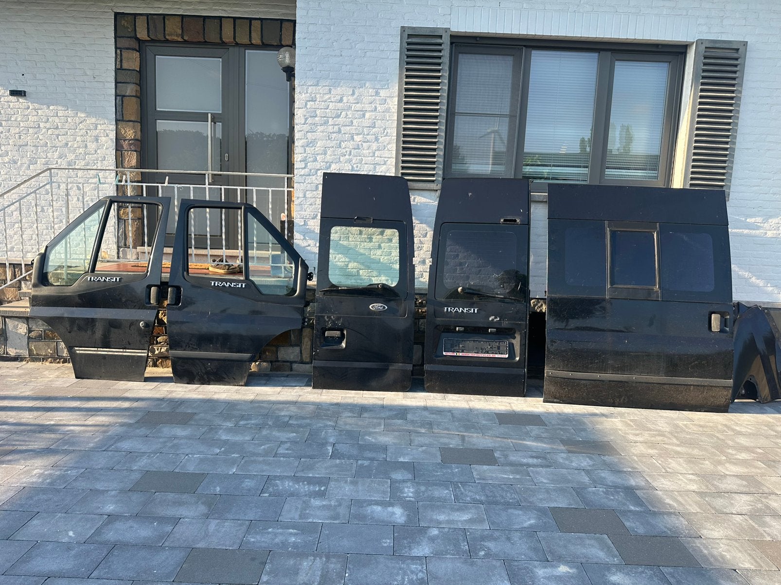 Deuren ford transit, Jardin & Terrasse, Enlèvement, Comme neuf