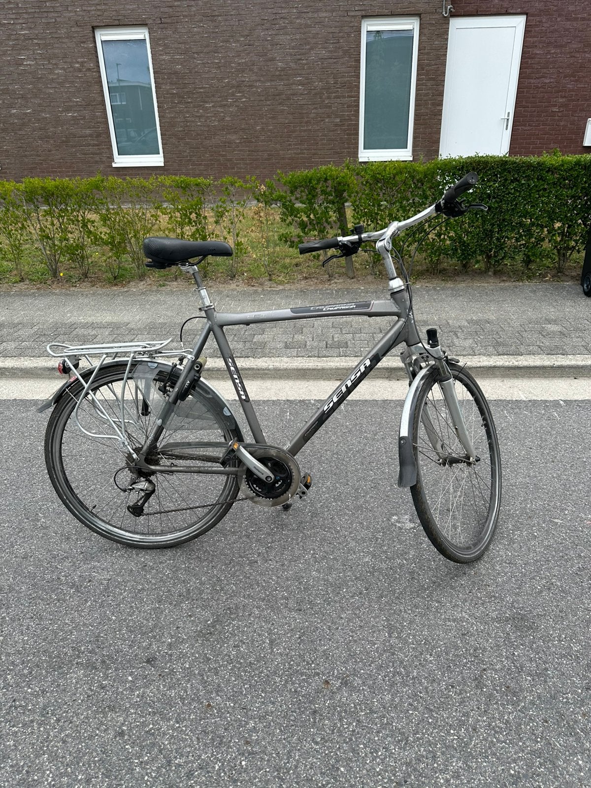 Herenfiets, Ophalen, Gebruikt