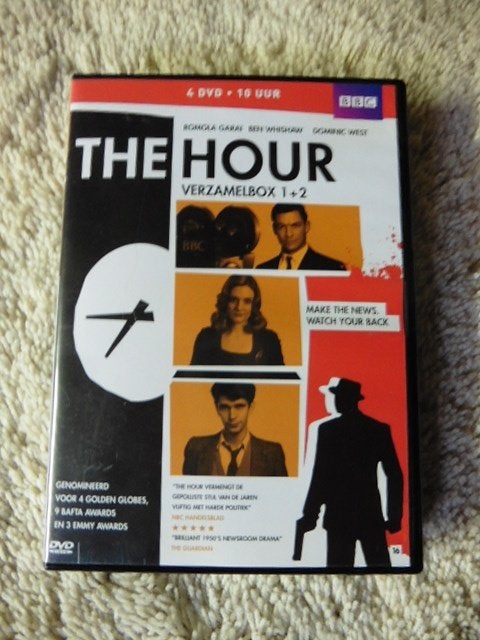 The Hour Serie 1+2 (4 dvd box) Compleet, Cd's en Dvd's, Dvd's | Tv en Series, Engels, Vanaf 16 jaar, Nederlands, Seizoen 1
