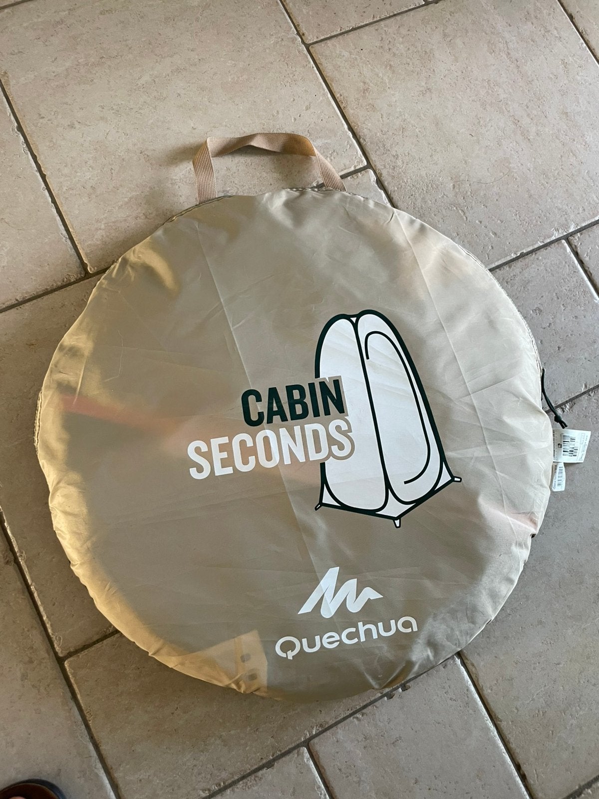Quechua tent en douchehokje, Ophalen, Zo goed als nieuw
