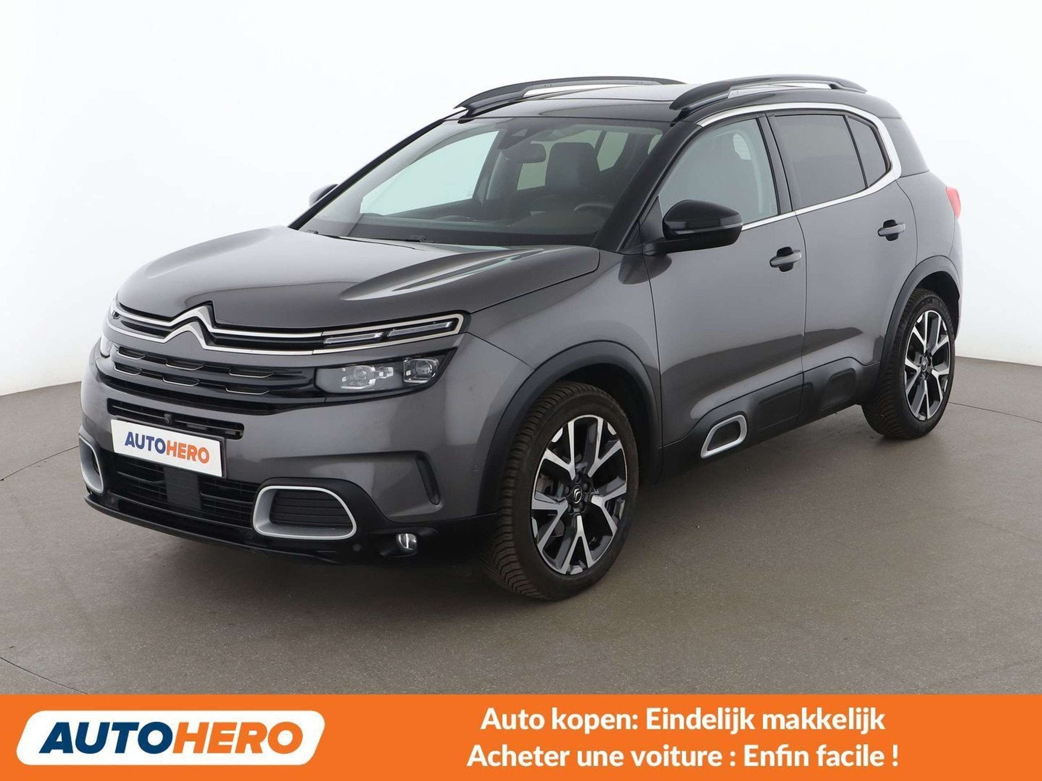 Citroën C5 Aircross 1.2 PureTech Shine (automatique), Cuir, Argent ou Gris, Achat, Euro 6