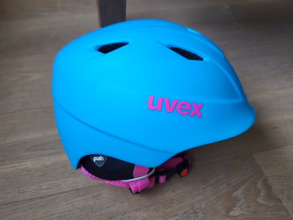 Skihelm met bril, Overige typen, Zo goed als nieuw, Ski, Ophalen