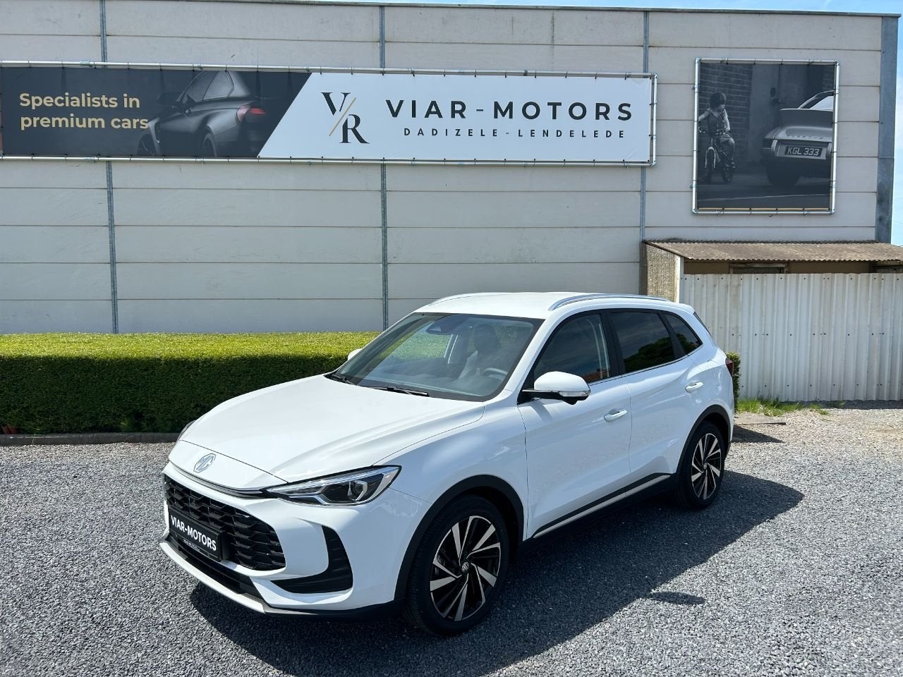 MG ZS 1.5 Hybrid-Luxury-Leder-360-ACC-Verw Zetels Stuur, 75 kW, ZS, Wit, Bedrijf