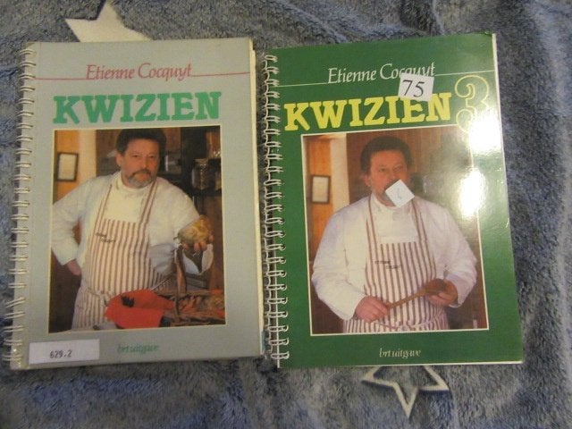 2x kookboek : Kwizien - Etienne Cocquyt, Boeken, Ophalen of Verzenden, Europa