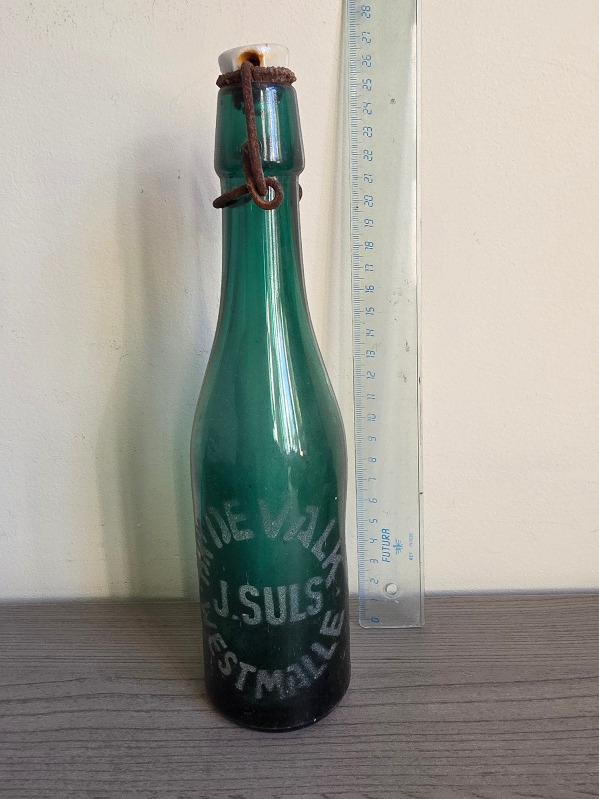 brouwerij J.Suls Westmalle groen flesje, Verzamelen, Ophalen of Verzenden