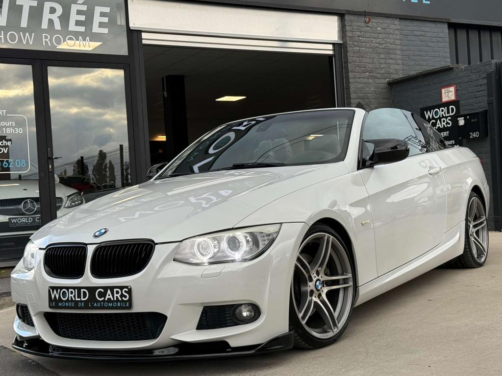 BMW 3 Serie 325 iA Cabriolet PACK M FULL OPTIONS GARANTI 12M, Automaat, Achterwielaandrijving, Gebruikt, Zwart