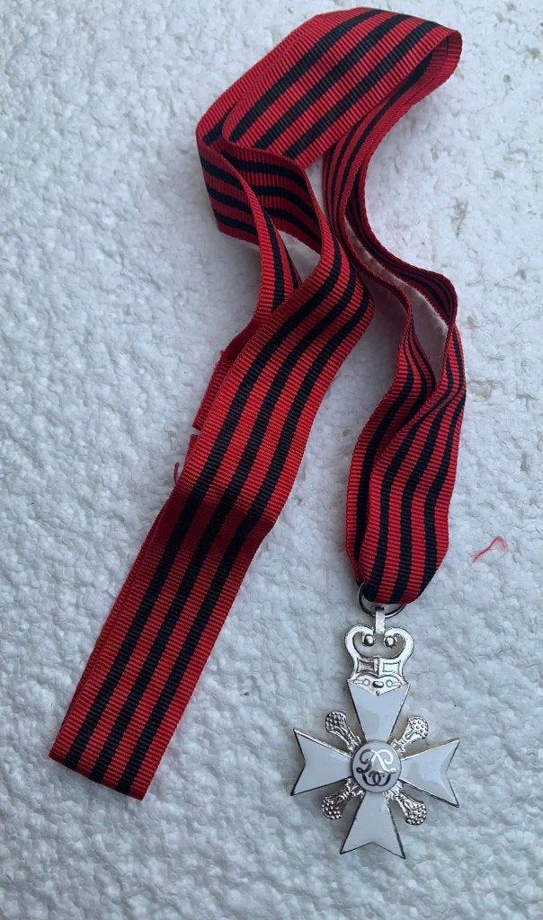 Medaille, Burger decoratie Dienstanciënniteit 2 KL VROUWvers, Collections, Enlèvement ou Envoi, Autres, Ruban, Médaille ou Ailes