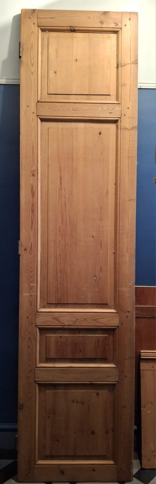 Tweedehands houten deuren (2 delen), Bricolage & Construction, Fenêtres & Moustiquaires, Porte intérieure, Porte pliante, Enlèvement