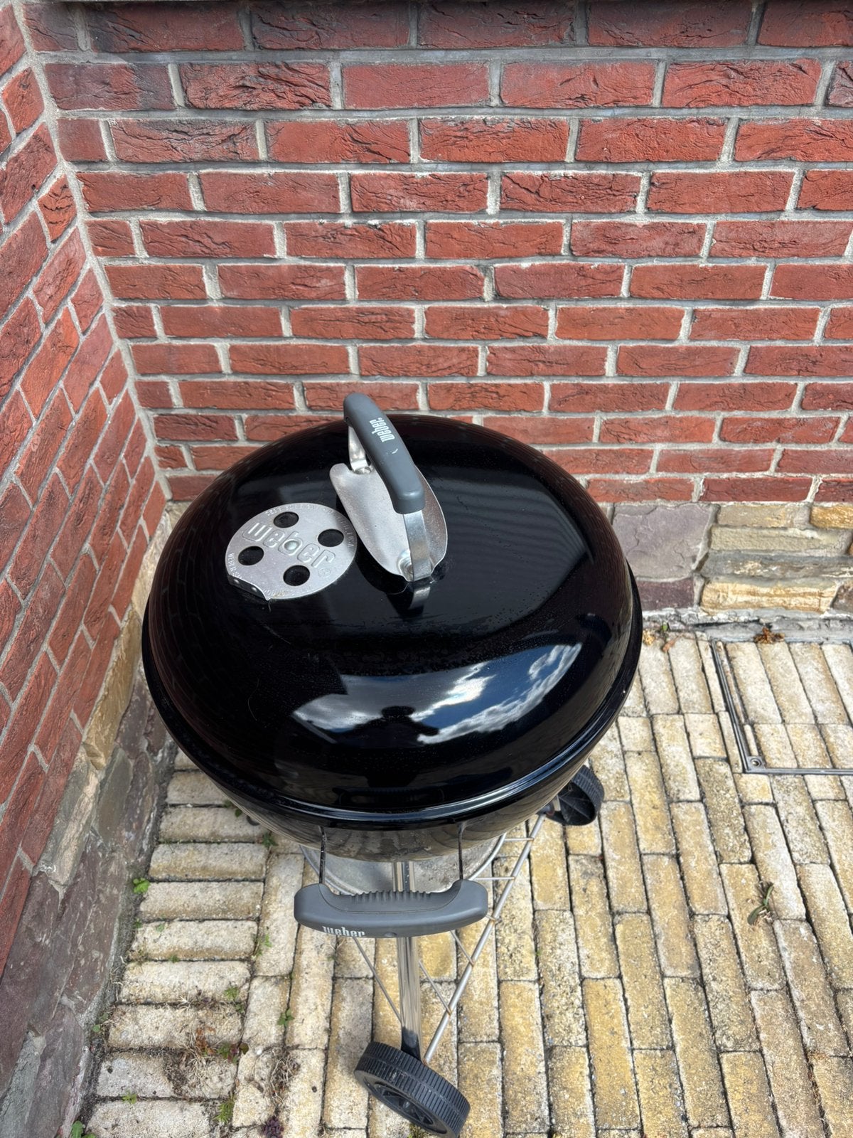 Weber BBQ Original Kettle 47 cm, Tuin en Terras, Ophalen, Gebruikt, Weber, Met accessoires