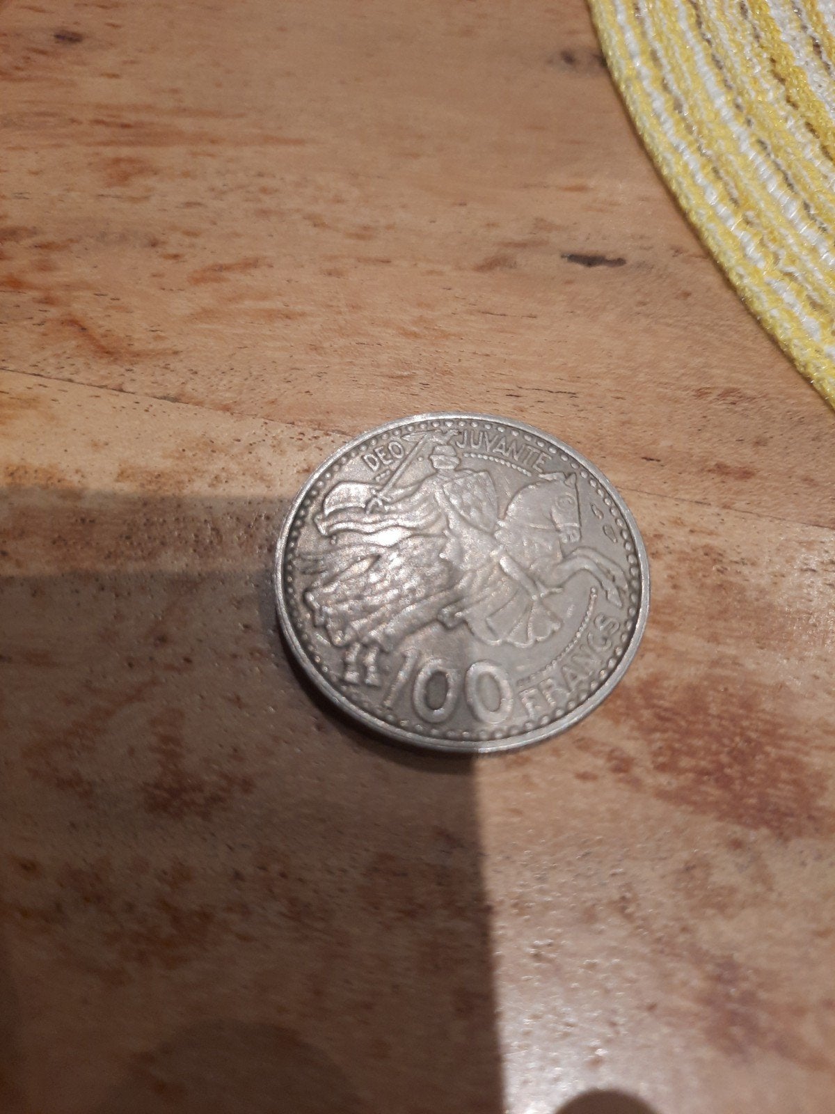 Pièce de 100fr Monaco 1950