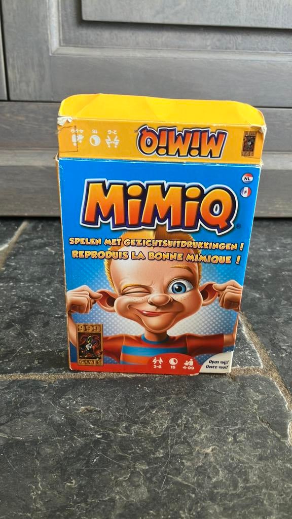 Gezelschapsspel Mimiq, Ophalen, Gebruikt