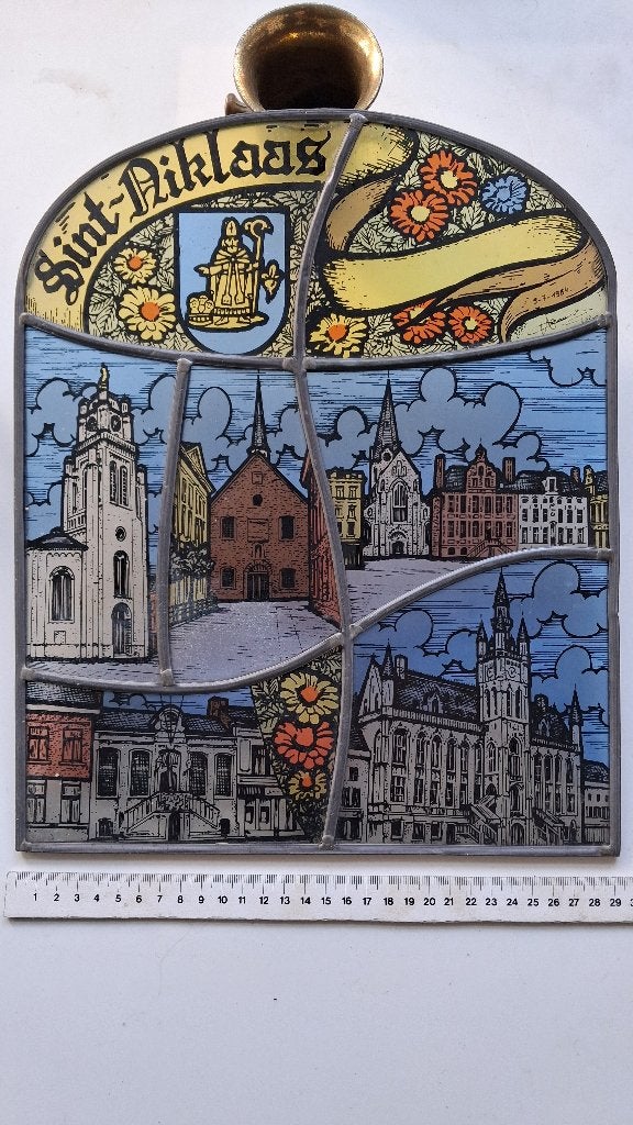Glas in lood, Antiek en Kunst, Ophalen