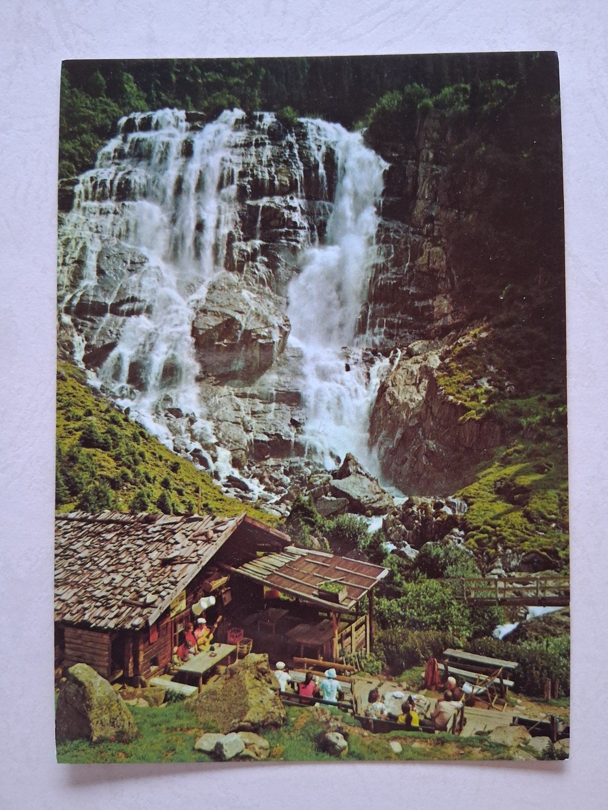 postkaart Alm am Wasserfall (Oostenrijk), Collections, Cartes postales | Étranger, Enlèvement ou Envoi, Autriche