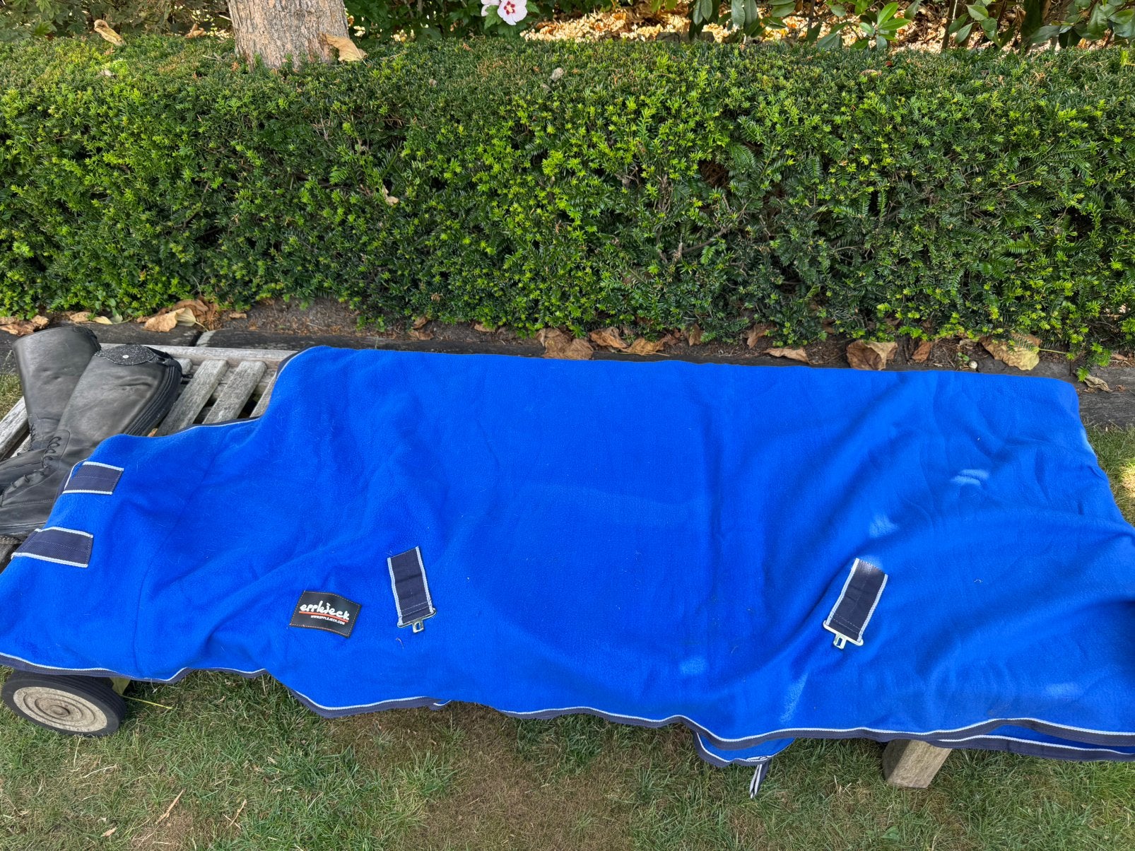 Paardenspullen - gratis op te halen, Dieren en Toebehoren, Ophalen, Gebruikt, Blauw, Fleece