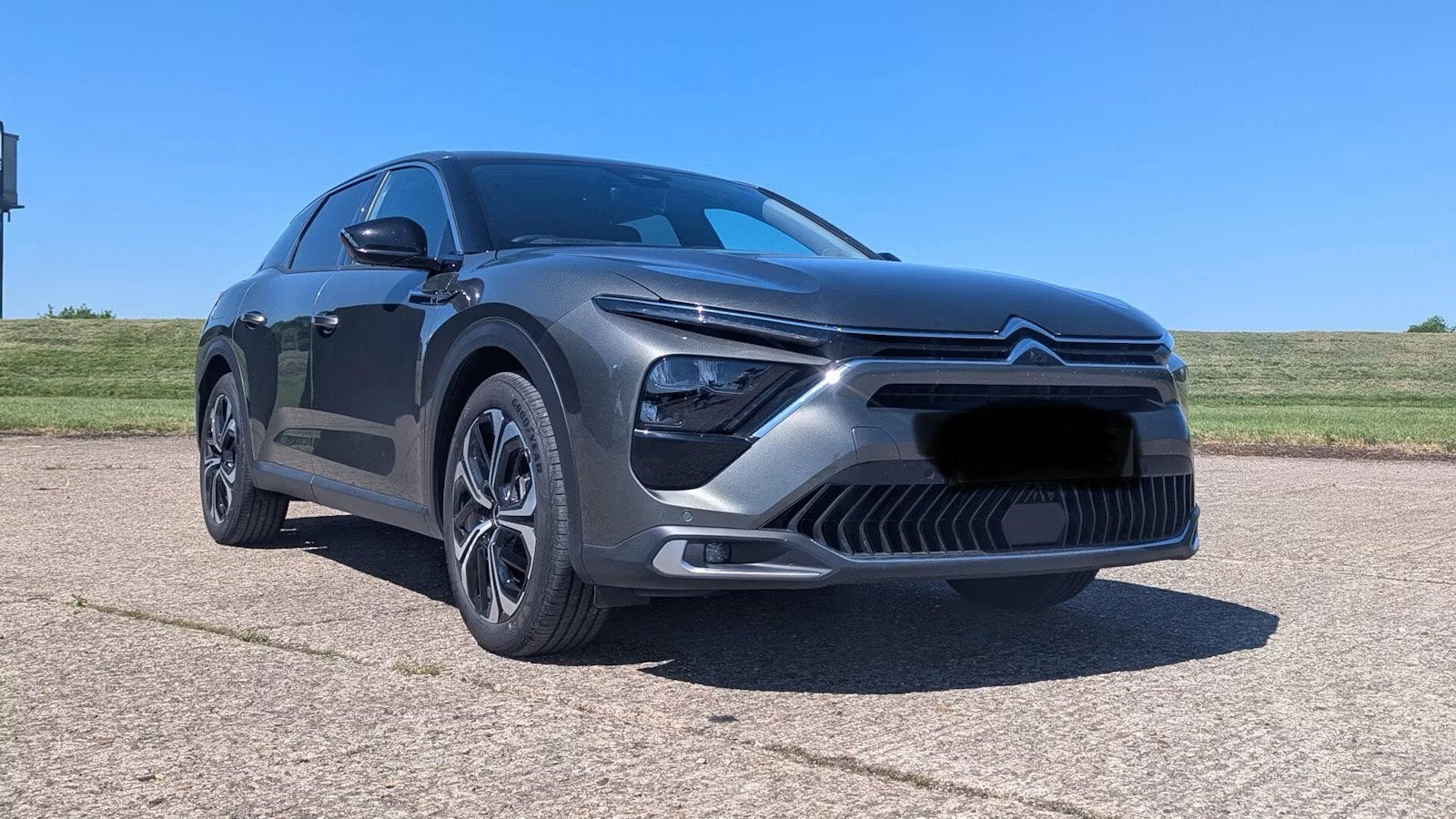 Citroen C5X hybride 225 pk shine pack-trekhaak-pano dak, Auto's, 4 cilinders, 1600 cc, Leder, 5 zetels