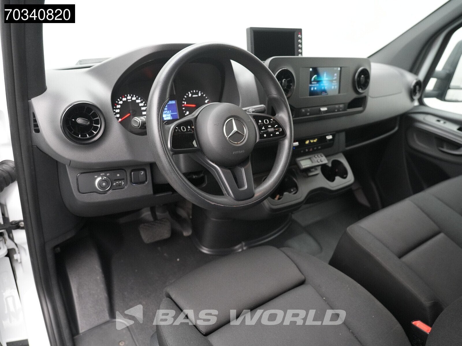 Mercedes Sprinter 317 CDI Automaat Koel/Vrieswagen Laadklep, Automaat, Stof, Gebruikt, Euro 6