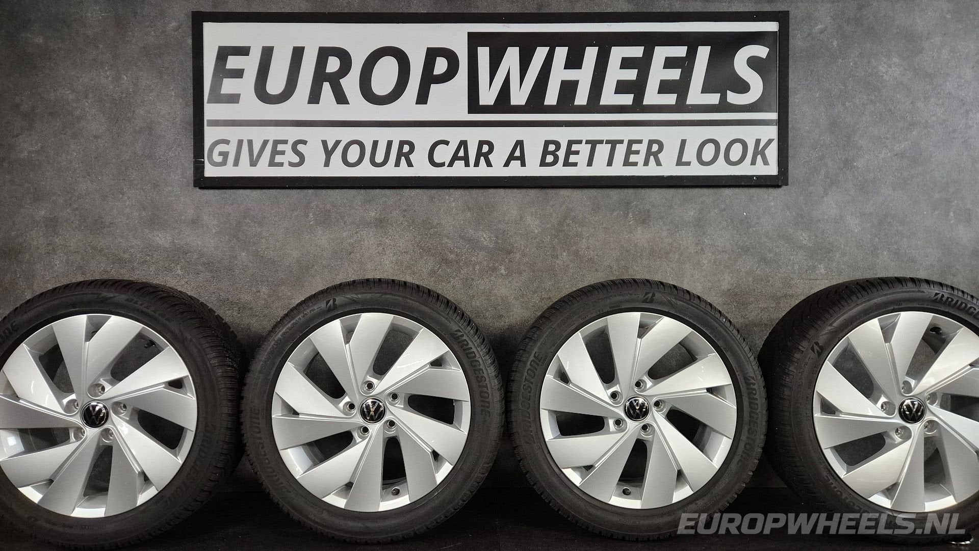 17 inch VW Golf 5 6 7 8 Belmont velgen winterbanden, Auto-onderdelen, Banden en Velgen, Gebruikt, -, -, Banden en Velgen
